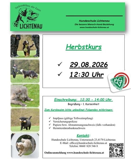 Herbstkurs 2026
